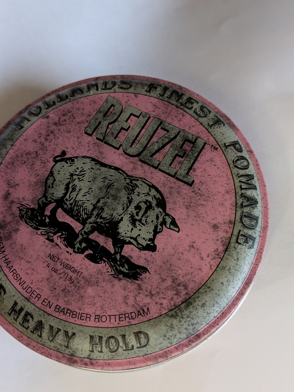 Chor Bath & Body Pink and White Jar Lid